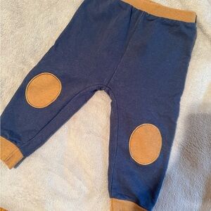 Kids Navy and Tan Patch Pants